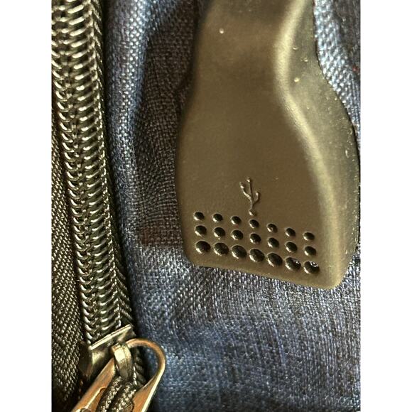 NWOT Navy Heather Backpack Set - Picture 2 of 3